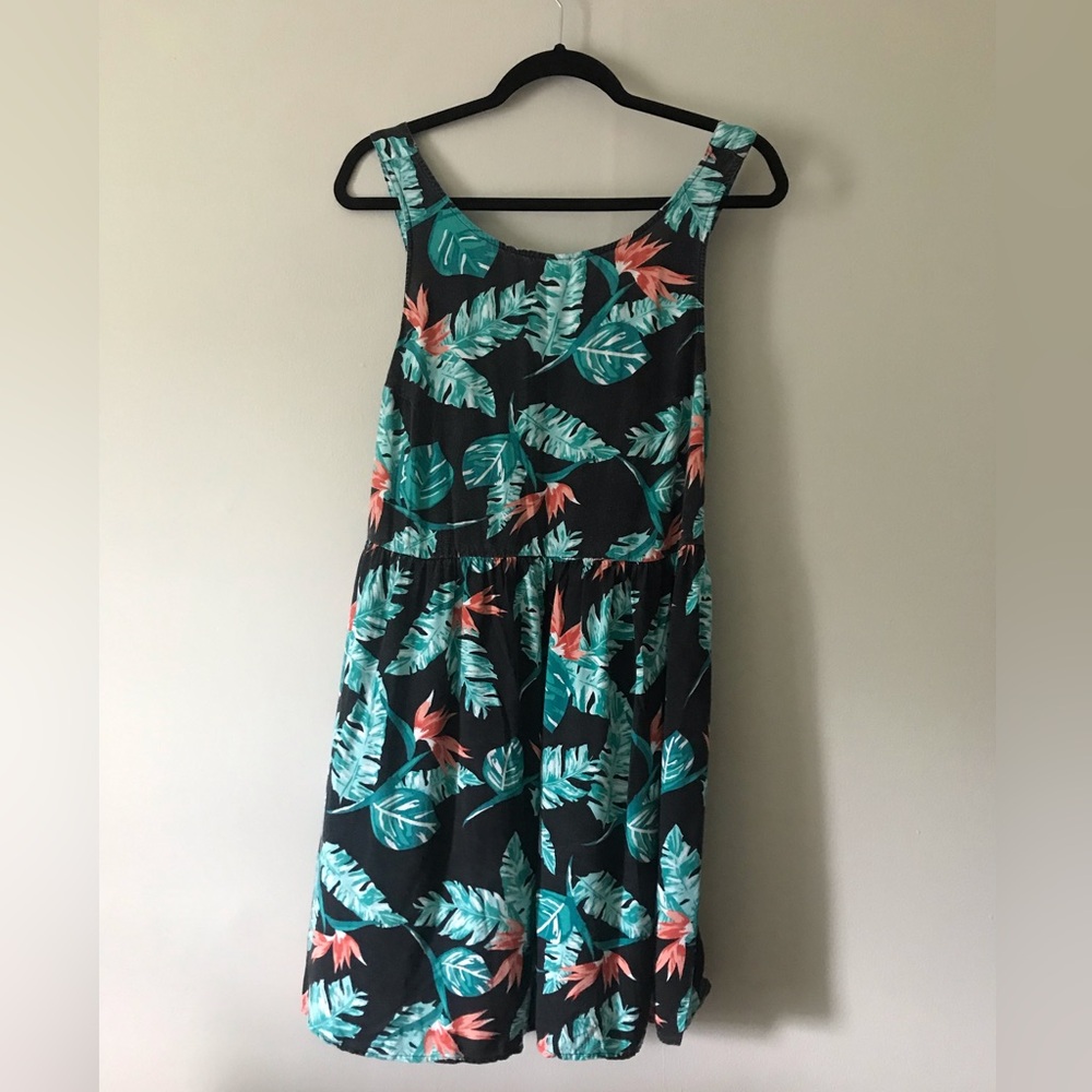 Roxy Tropical Print Dress - Sz L